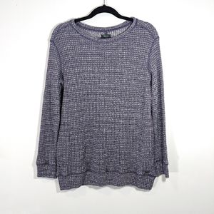 Roots Purple Waffle Knit Sweater